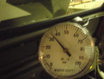 Oil pressure just above idle, taken off oil galley