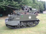 Trevor's 'Carrier' a kind of British WWII tracked jeep.