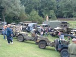 The Durham Light Infantry show, our little club show. Mostly Willys but some M201s
