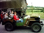 M201 + Mack NM + Sons + Sister in law. 2005 Coxhoe (UK) VE. Day celebrations on the raod outside our house awaiting the 'OFF' 'Mum, is sitting at the dinner table on prozak and gin.. 0900hrs and it's already been a long day!!