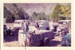 Hunting Jeeps on Hatley Mtn, Ozark Nat Forest, Early 70's (mine is far right)