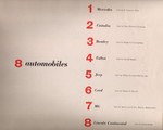 list of cars in show