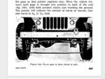 drawing front bumper 1956 maintanance manual