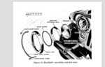 m38-m38a1 headlight parts diagram