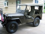 parade jeep drivers front