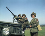 M38 CDN with machine gun mount