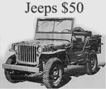 $50 Jeeps in Crates!!