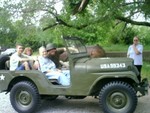 The 1st picture of my jeep. My family & I enjoyed taking it for a ride around the family farm.
