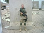 Me while deployed to Iraq in 2004-2005. I was tasked as convoy security, and was later injured and sent home.