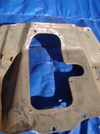 Top side of transmission cover