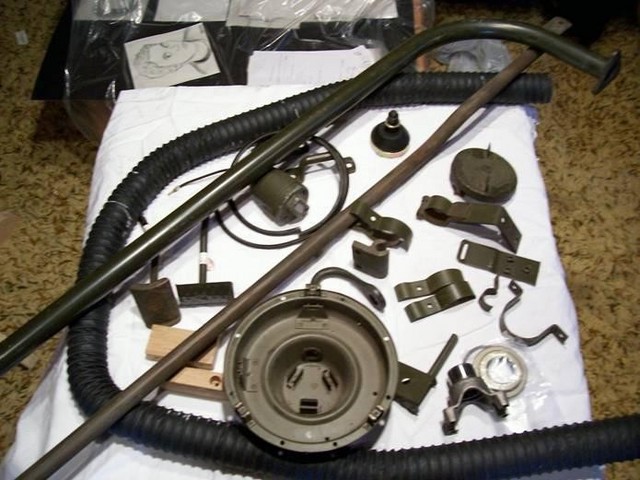 Fording kit and misc parts