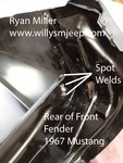 Fender Spot weld Cut 2