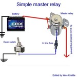 How to install a master power relay