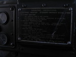 personnel heater dash plate