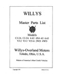 Highlight for Album: 1949 Willys Master Parts Catalog with updates thru 53