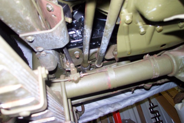 Drive shaft engine to drum