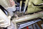 Drive shaft engine to drum