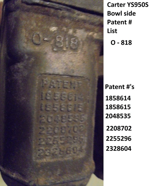 Patent # List