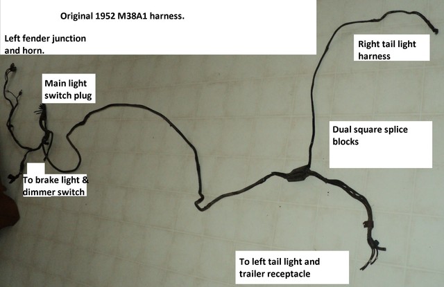 M38A1 Main Harness