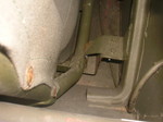 M38A1 late pass seat hold bracket