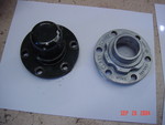 Clarey free wheeling hub flange & stock flange