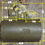 RWM-75 Case, hanger bearing (support)