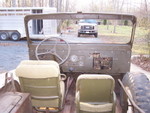 Seats and dash from back.