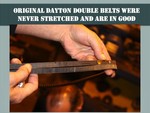 RMC117348 Original Dayton belts