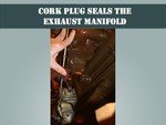RMC117348 Exhaust cork plug