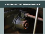 RMC117348 Crankcase Vent Fitting