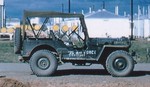 USAF Jeep at Sidi Slimane AB
