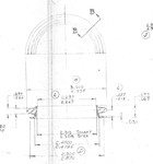 G503 - 800093 Rear Main Seal 3 - low res. Dimensions for the modern type seal and limits for block & crank.