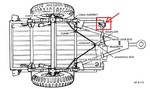 Early M100 with two plug inter-vehicle cable