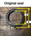 Old seal Dimensions