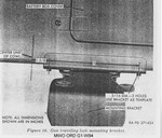 Fig 16 Gun travel lock brkt