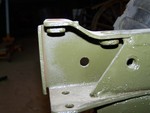 M38 front frame bolt holes for bumper