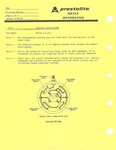 Prestolite Service Sheet for MDA series starter