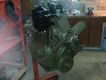 After picture of engine.