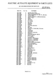 IAD Series Parts List