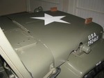 Star hood - In correct position by willysmjeeps.
Hood number, Marks, numbers, stars all paint no decals.