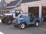 My sons M38A1 and a 550+ hp monster CJ5 he built