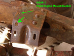 M38A1 - Right Engine Mount Bracket