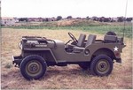 This is the first jeep that I bought. 46 frame with a new body