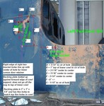 left cowl measurements