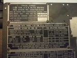 M715 Data Plate