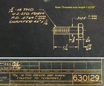 Proper dimensions for clutch to flywheel bolt PN 630129