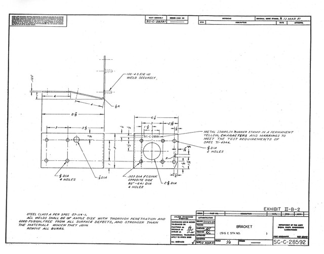 SC-C-28592 Bracket