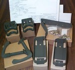 Vertical storage 2 gun kit from Saturn Surplus $46