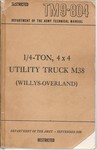 Highlight for Album: TM 9-804 M38 Service Manual Sep 1950