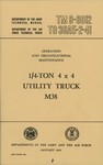 Highlight for Album: TM 9-8012 M38 Service Manual Jan 1956